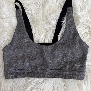 Gray Women's Sports Bra